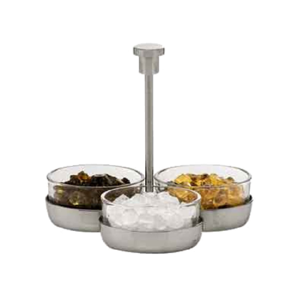 Bauscher Hepp 15.4851.0700 - Sugar Server, 5-3/8"H (137mm), 3-part