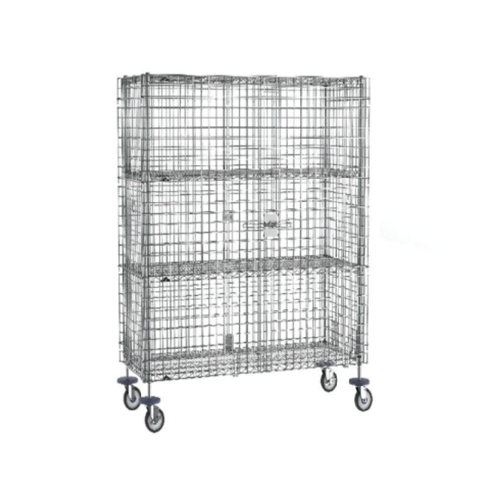Metro SEC56EC-2SE - Super Erecta® Security Unit, Mobile, Chrome Plated Finish