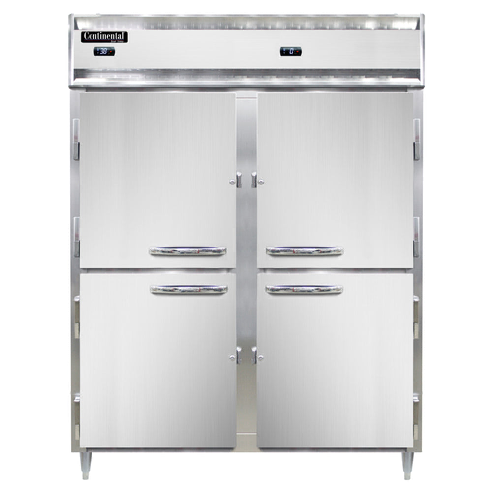 Continental Refrigerator D2RFENHD Designer Line Refrigerator/Freezer Reach-in