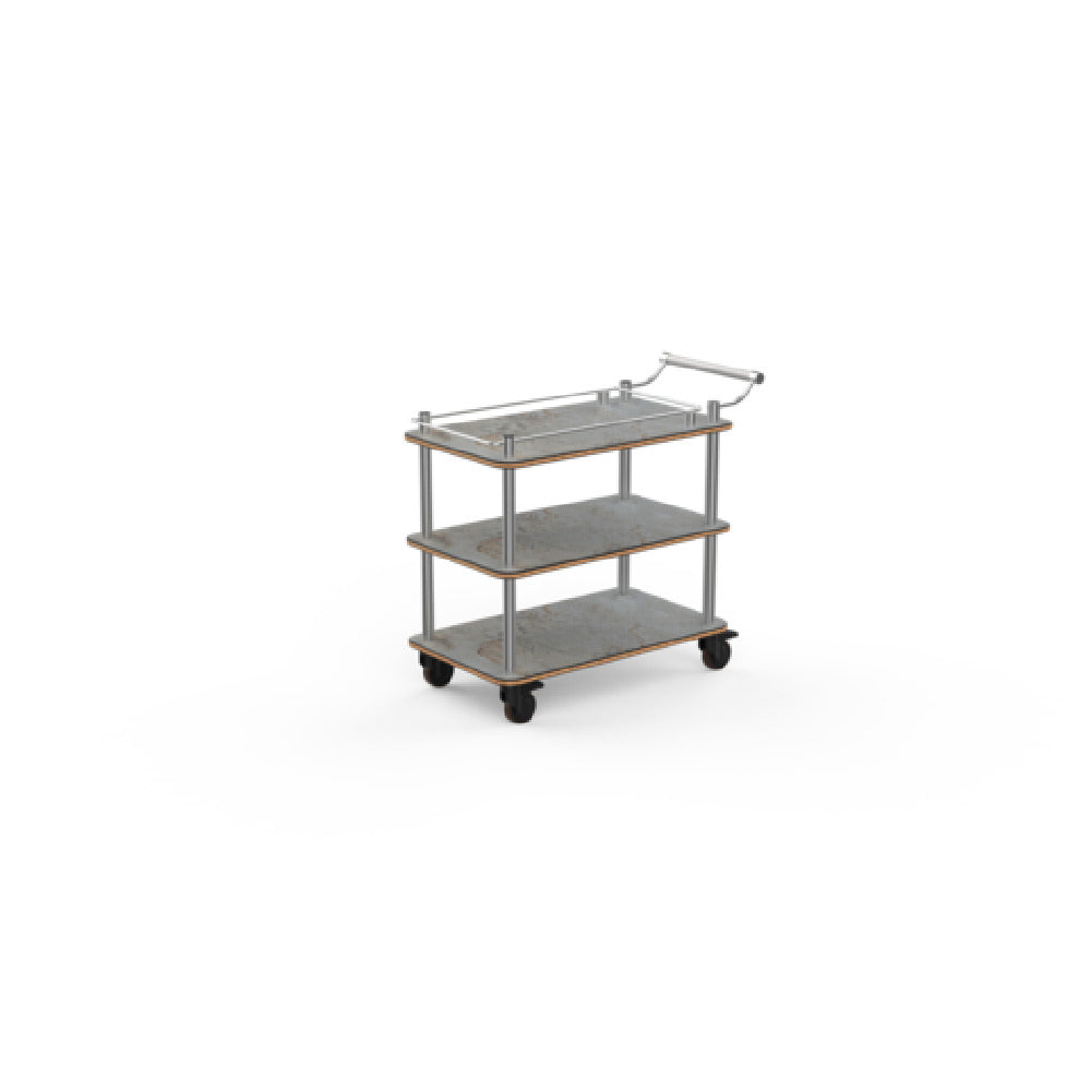 Steelite MGCRNX15GSXX Mogogo Buffet Solutions Roll'n Service Cart 41-1/2" X 21" X 36"H