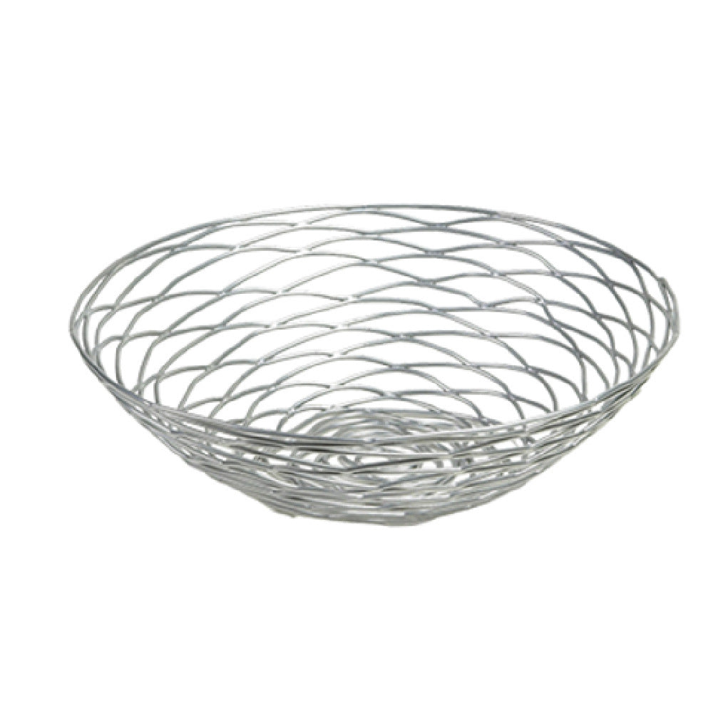 FOH BBK007BCI22 Wireware™ Basket 10" Dia. X 3"H Round