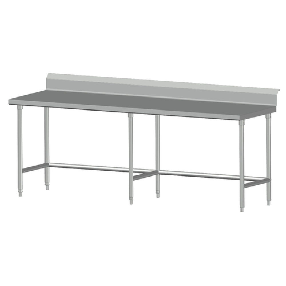 SPG 10-SL-SLCB-24 - Universal Stainless Work Table, 120"W X 24"D, 14/300 Series Stainless Steel Top