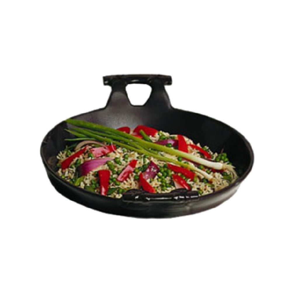 Bon Chef 6050DKBLU Wok With Handle 3-1/2 Qt. 12" Dia.