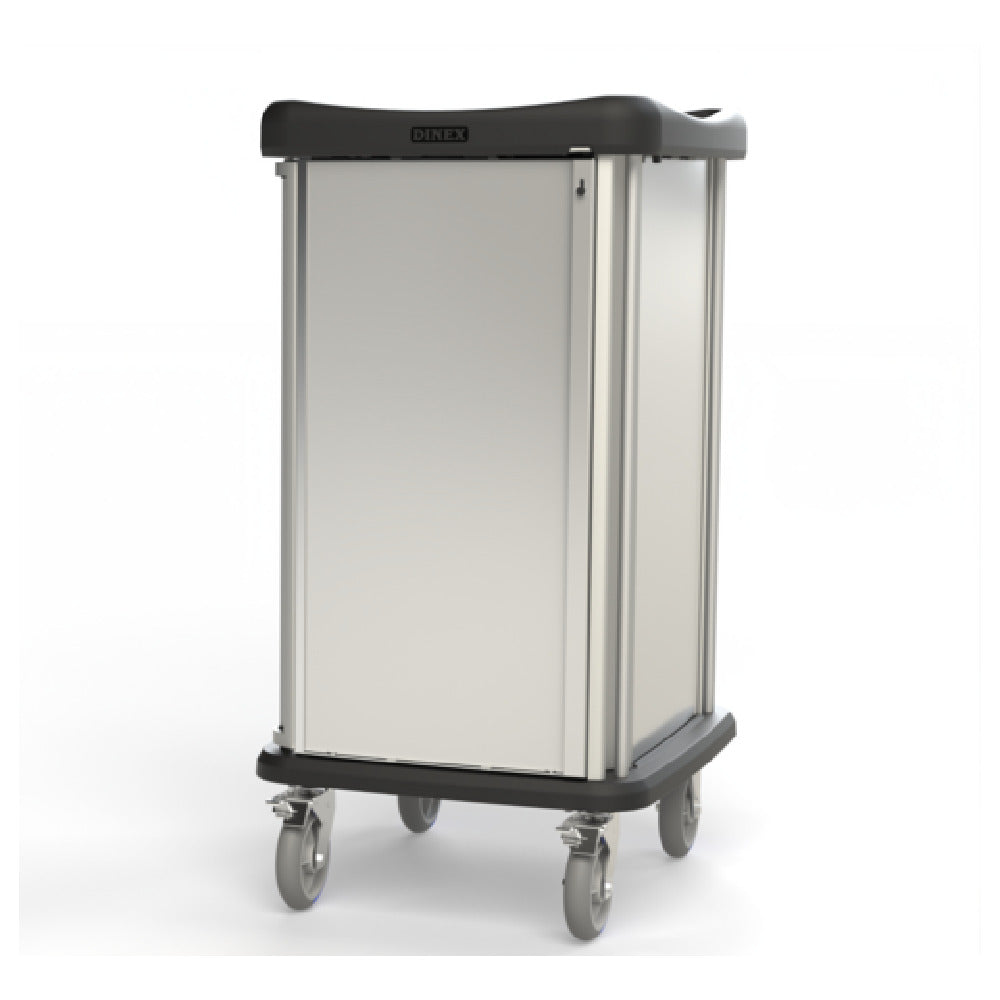 Dinex DXPPH16SS PHANTOM® Meal Delivery Cart 16 Tray Self-latching Door