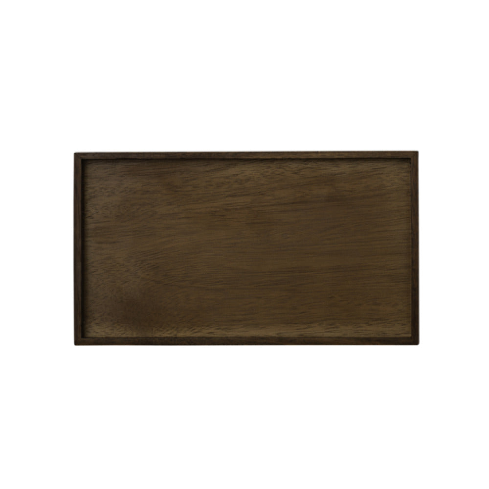 Steelite 6525T242 Wood Tray 8.75" X 5" X 0.625" Rectangle