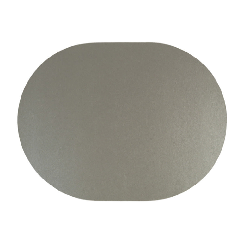 Risch PLACEMATOVAL 17X13 Vinyl Heat-Sealed Placemat (specify Color) 17" X 13"