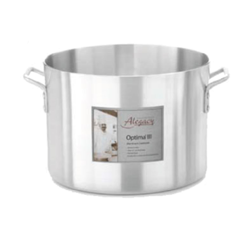 Alegacy Foodservice Products ASP26 Optima® III E™ Economy Sauce Pot 26 Qt. 14" Dia. X 9-5/8" Deep Interior