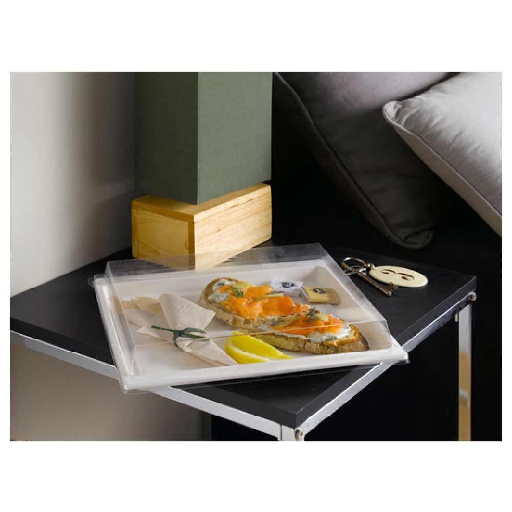 PacknWood 210APUTRPL25 - Tray Lid, For 210APUTRP23, Rectangular