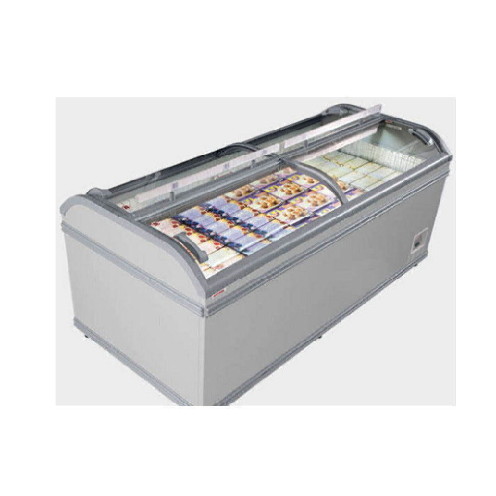 AHT Cooling Systems USA 434297 MANHATTAN XL 210 RAL9003 WHITE AHT Manhattan Multi-Temp Merchandiser