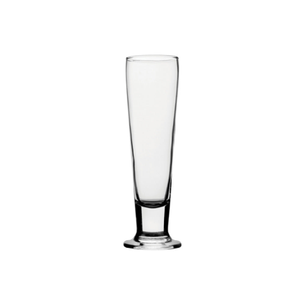 Steelite P41099 Tall Beer Glass 14 1/2 Oz. (H 9-1/4" M 3" T 2-5/8" B 3") Soda Lime