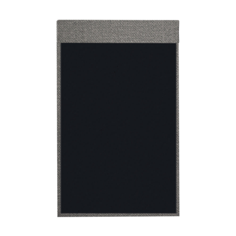Risch MMB-MILAN 8.5X14 Milan Hardback Simulated Woven Vinyl Magnetic Menu Board (specify Color)