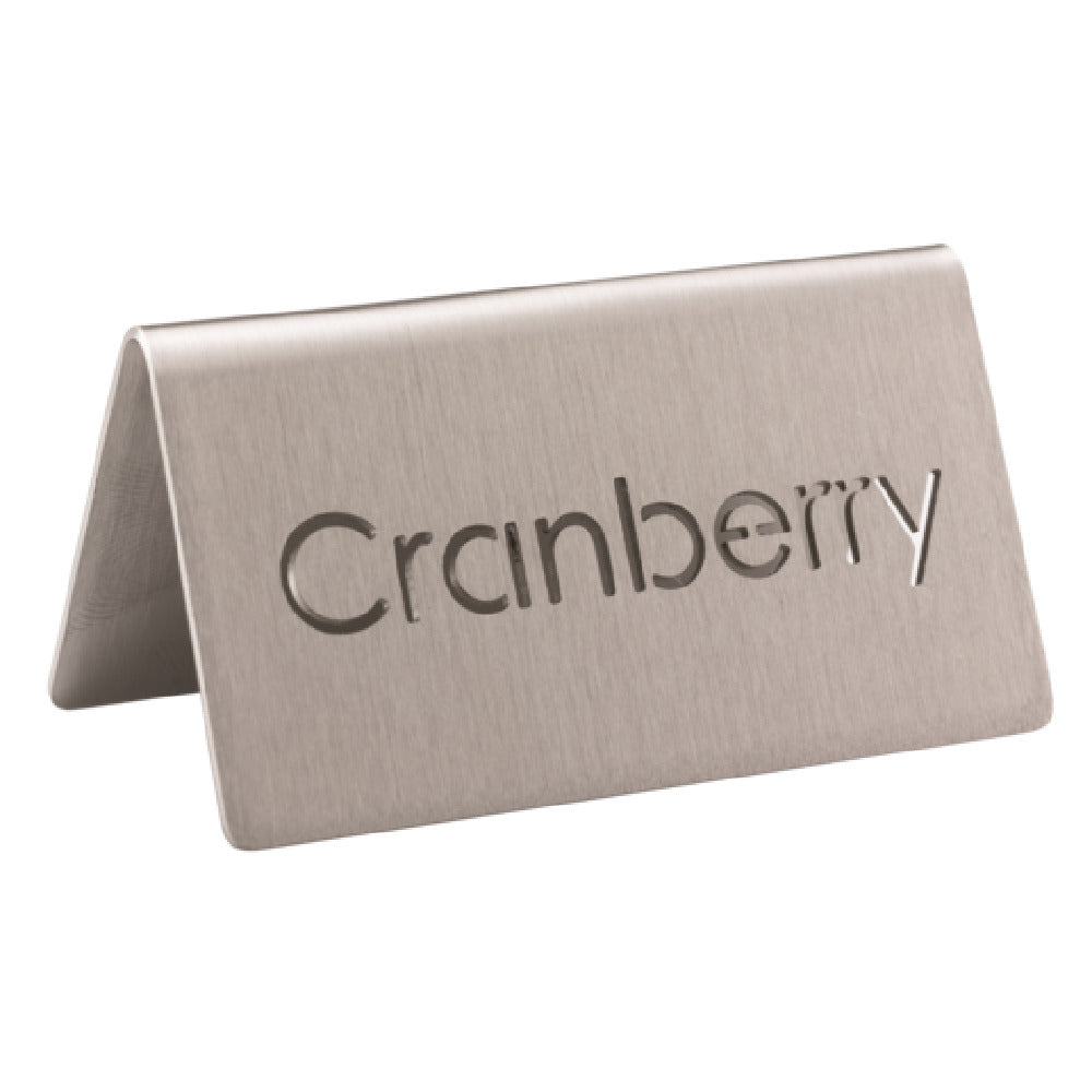 Service Ideas 1C-BF-CRANBERRY-MOD Service Ideas Laser Cut ID Tent Table Tent Cranberry