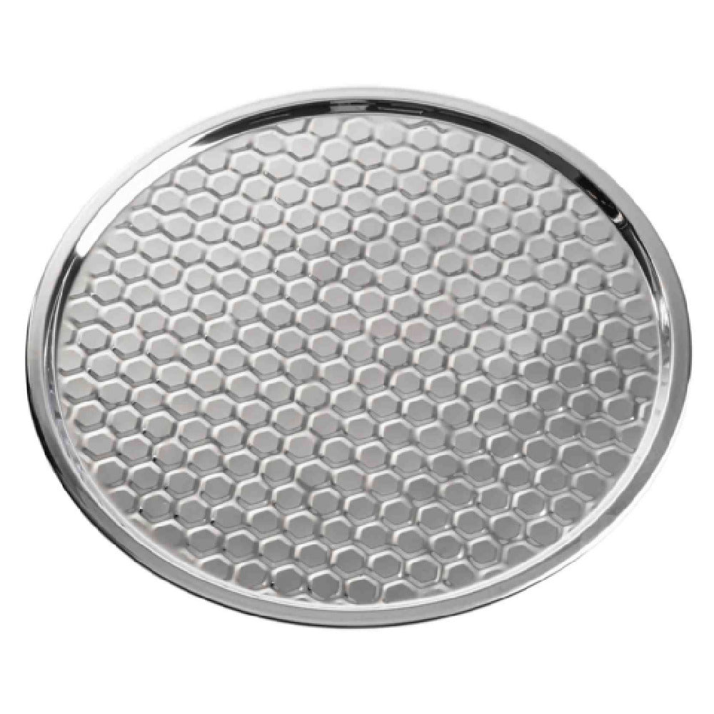 TableCraft Products 12846 - Hive Collection Serving Tray, Round, 16" Dia. X 1/4"H