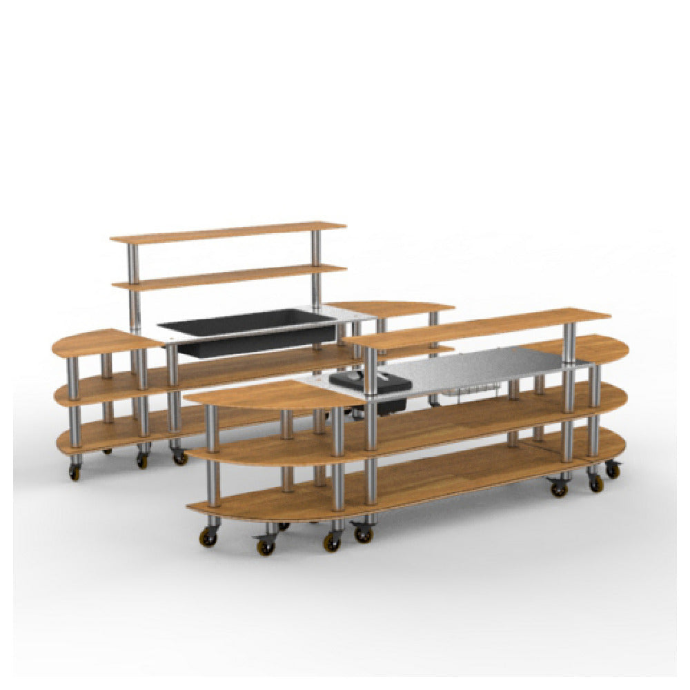 Steelite MGCMLC10BSXW - Back Bar, Modular, Mogogo