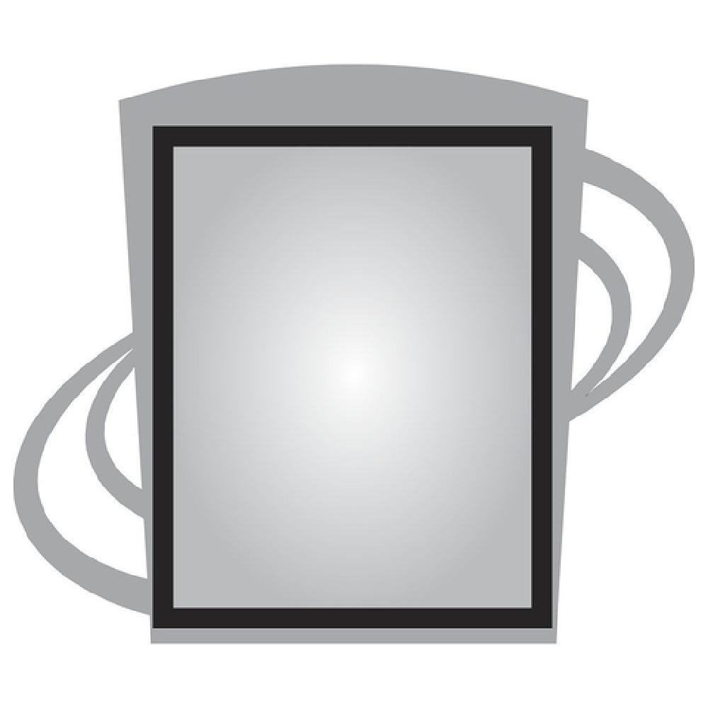 Hubert 79284 - Menu Board, 1-pocket, Wall-mount