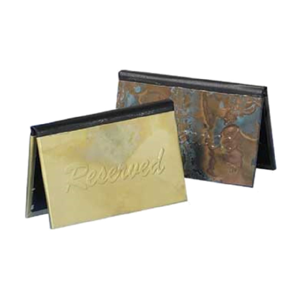 Menu Solutions METRSV Table Top Tent 3" H X 5" W "Reserved" Imprint