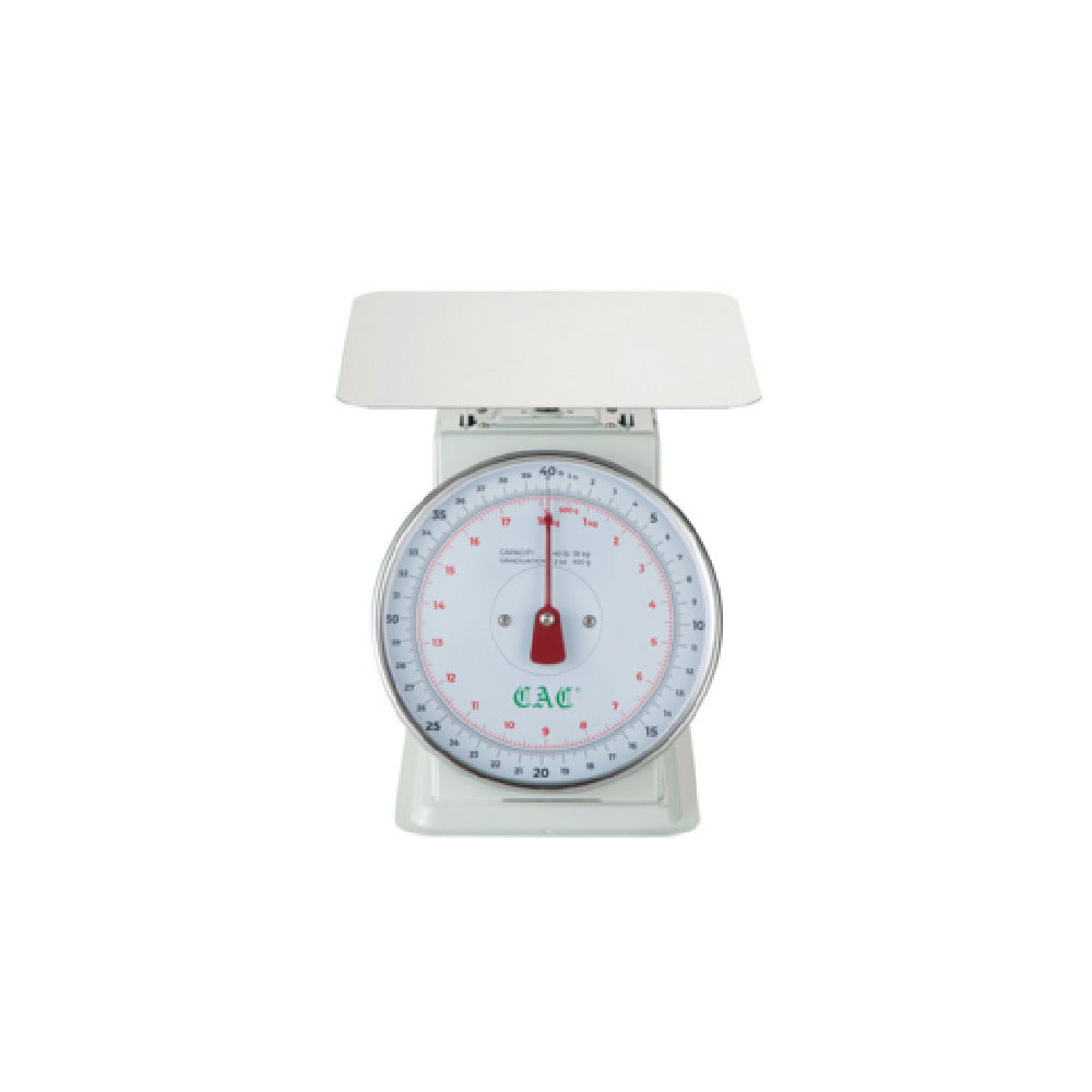 CAC China SCM1-40E Scale 40lb. Mechanical Portion Control
