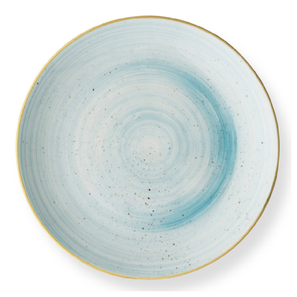 Bon Chef 2060023P-SB Tavola Coupe Plate 9.25" Dia. X 1.125"H Alumina Vitrified