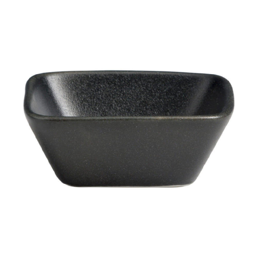 Cameo China 910-7101552 Onyx Sauce Dish 3 Oz. (90 Ml) 3-1/4" X 3-1/4" X 1-1/4"H (8.5 Cm X 8.5 Cm X 3.3 Cm)