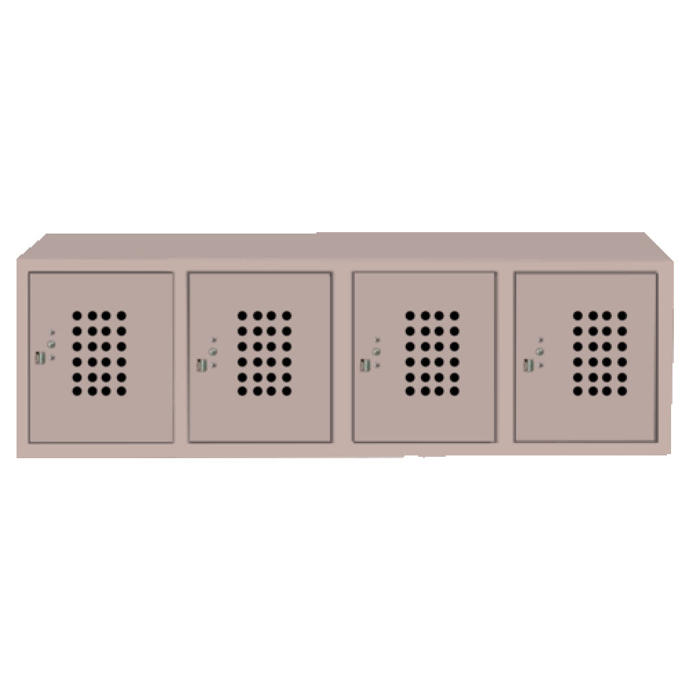 SPG 4K0068 - Kelmax Locker, 48"W X 15"D X 12"H, Single Tier