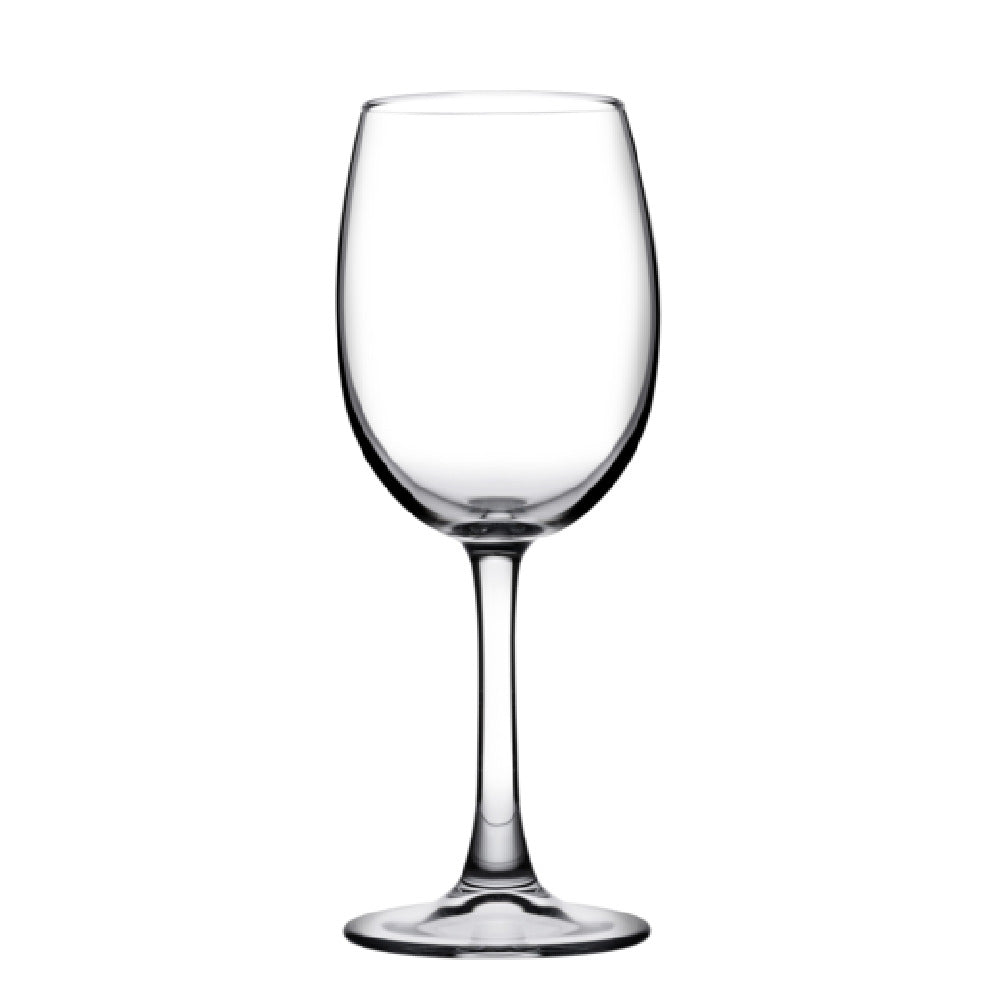 Steelite P440154T Wine Glass 11.75 Oz. (H 8" M 3-1/8" T 3-1/2" B 3") Soda Lime