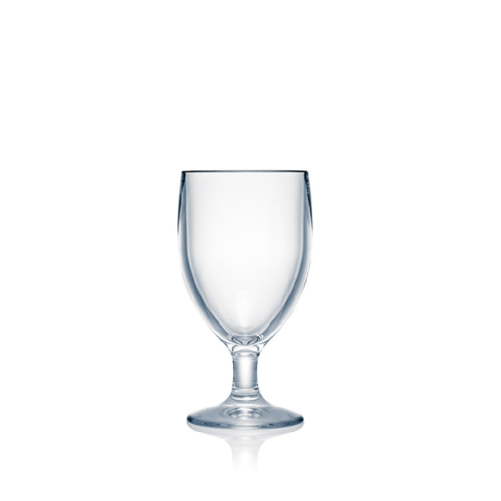 Steelite N206103 Strahl® Design Water/Soda Goblet Glass 10-1/4 Oz. (H 5-7/8" M 3" T 3" B 2-3/4") Shatter Proof