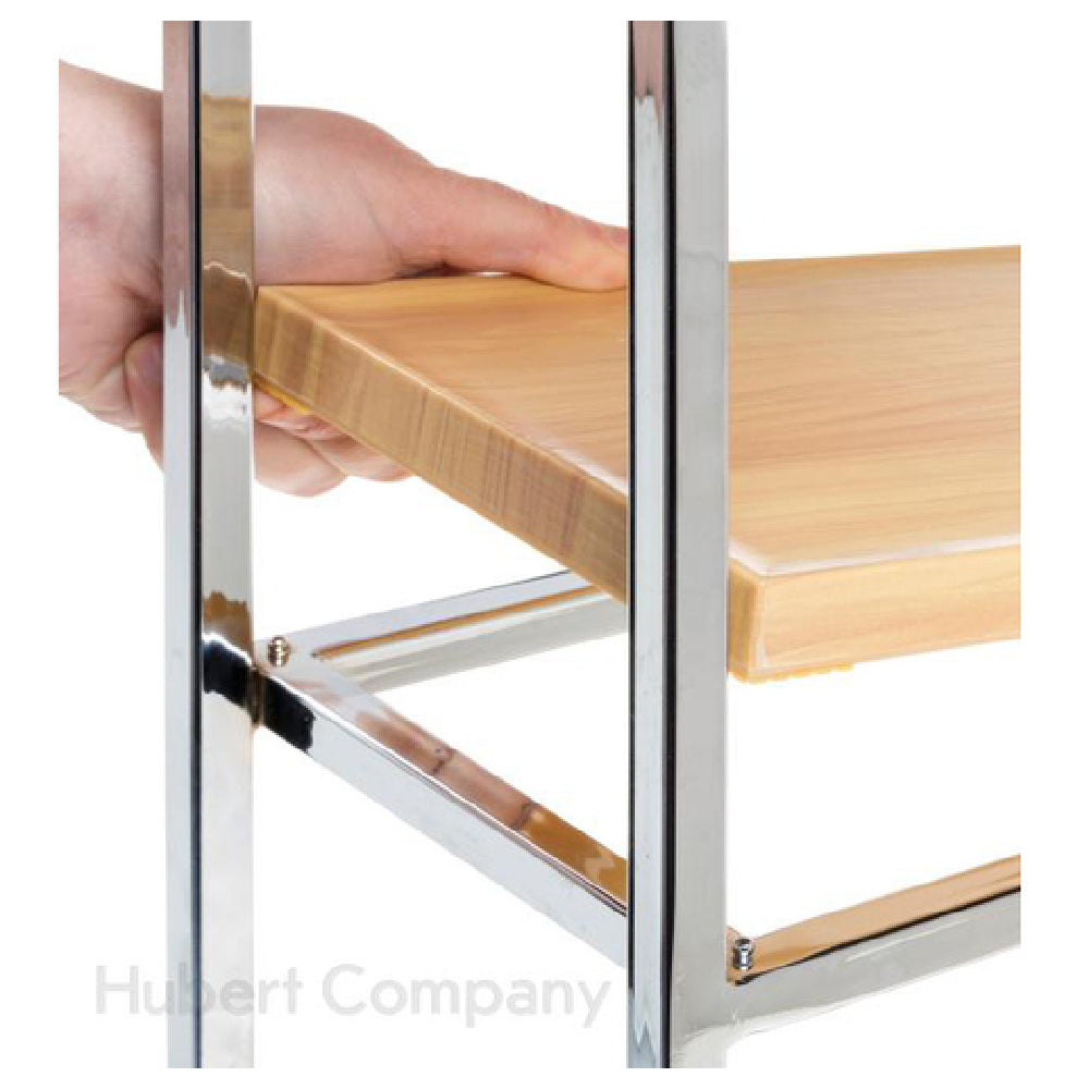 Hubert 76103 - Cerve Collection Display, 3-tier, 21-7/8"W X 6-2/5"D X 20-13/16"H