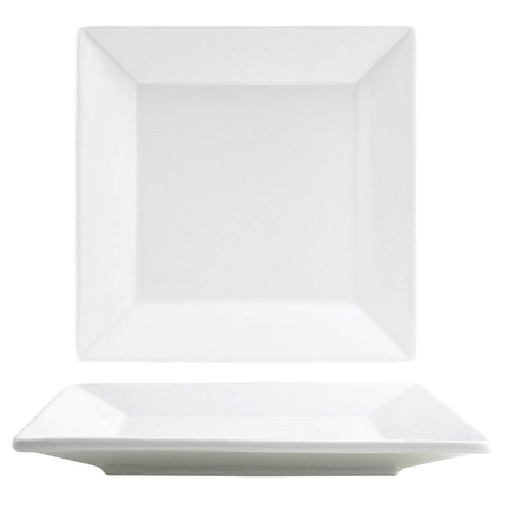 FOH DDP056WHP22 Kyoto™ Plate 10" X 10" Square