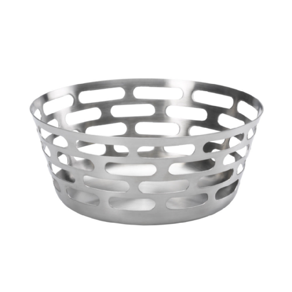 Service Ideas SB-64 Service Ideas Mod18 Bread Basket 6.5"W X 2.5"D Brushed Stainless