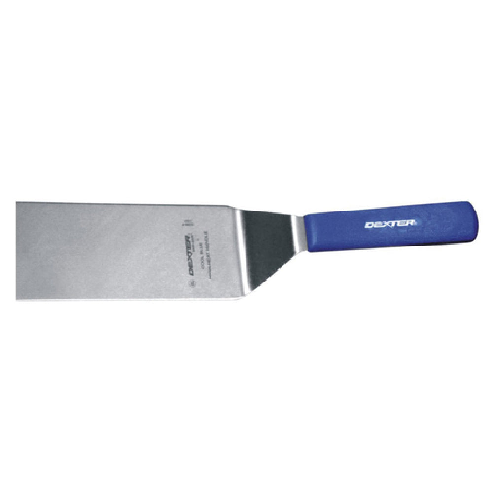 Dexter Russell 19613H Sani-Safe® Cool Blue (S286-8SQH-PCP) Grill Turner 8" X 3" Solid