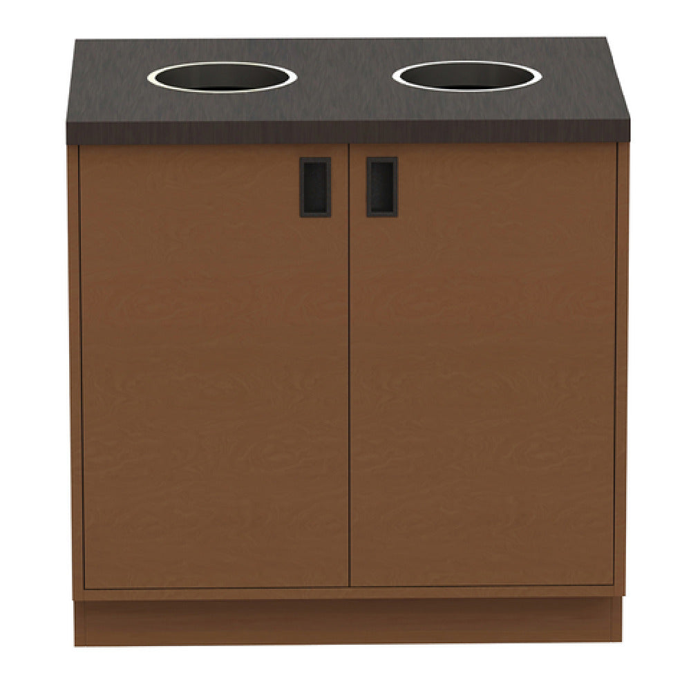Hubert 29857 - Expressly Hubert® Micro Market Trash Bin, 36"W X 26 3/4"D X 36"H