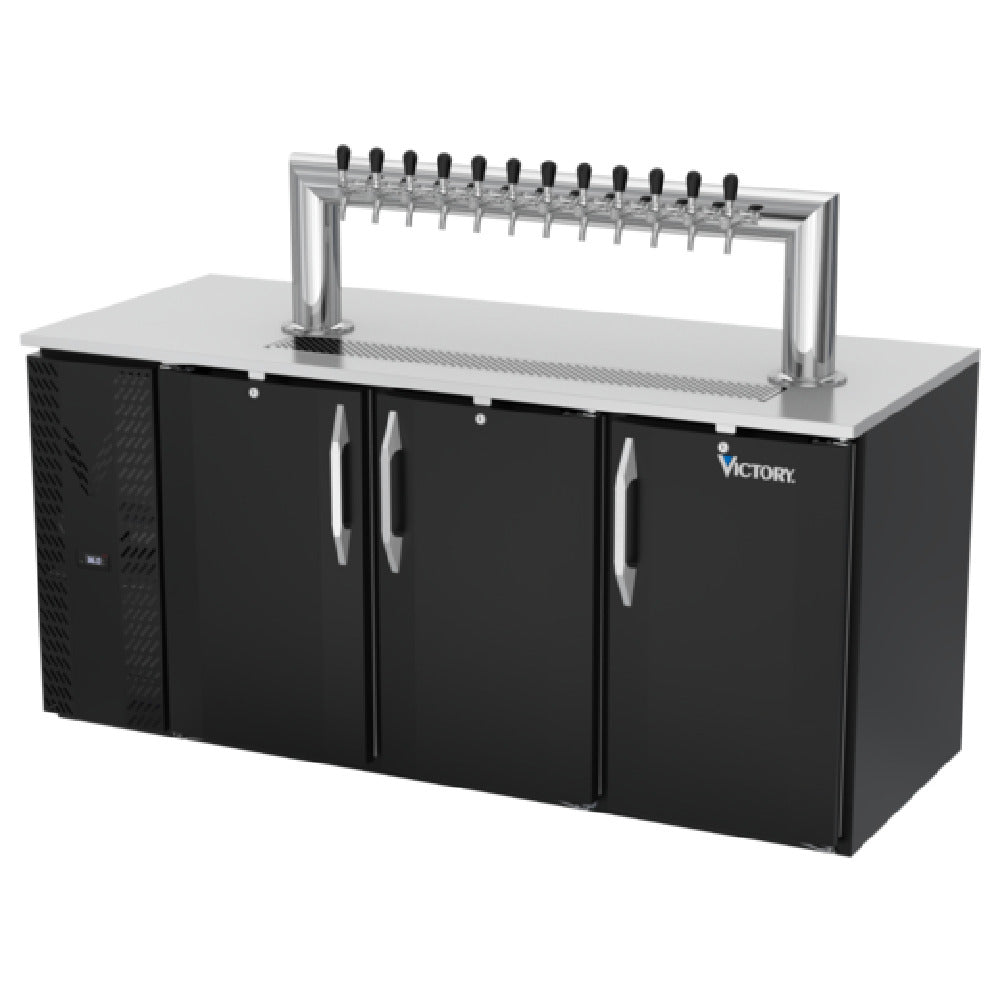 Victory VDD72HC-B-12T - Direct Draw Dispenser, 72"W X 30-1/8"D X 49-7/8"H, 23.643 Cu. Ft.