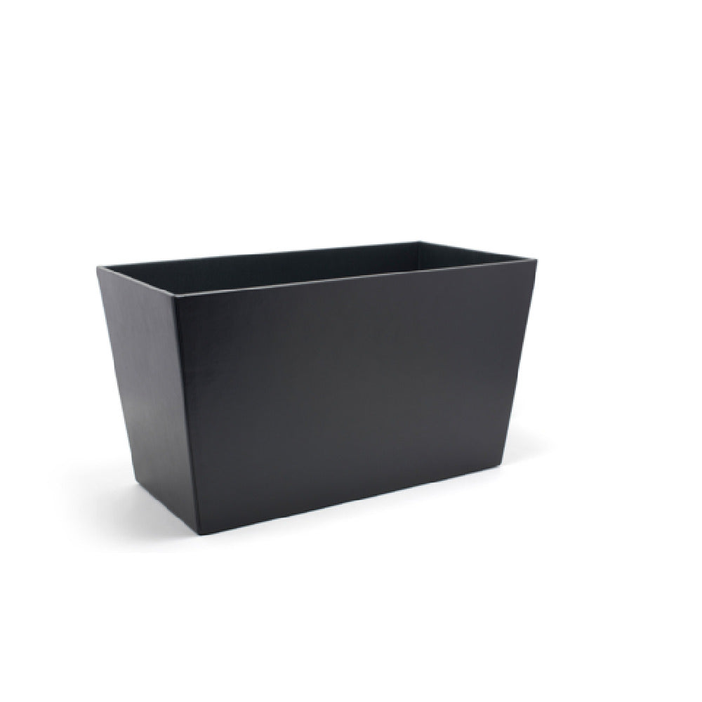 FOH RWA017BKL20 Waste Can/Recycle Bin 30 Qt. 10.25"W X 19.75"D X 11"H