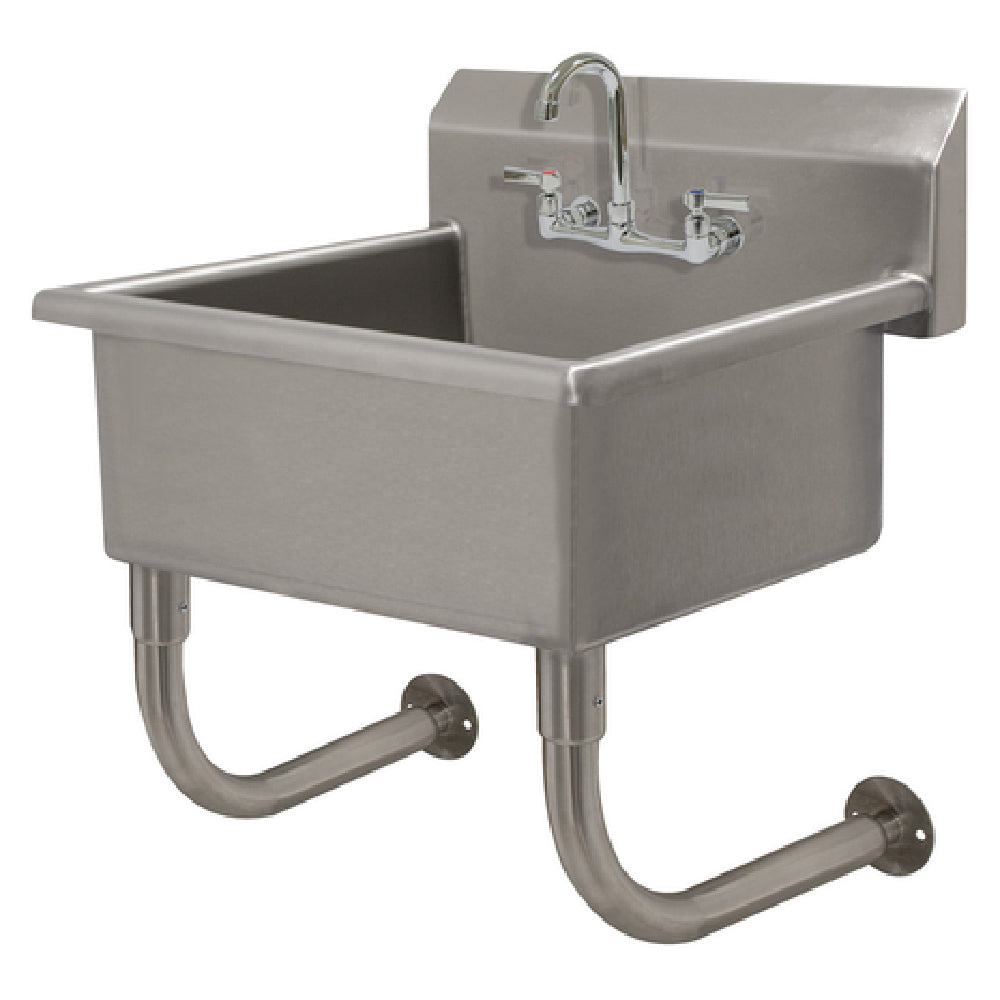Advance Tabco FS-WM-2519-F - Service Sink, Splash Mount Faucet Provision, Wall Mounted