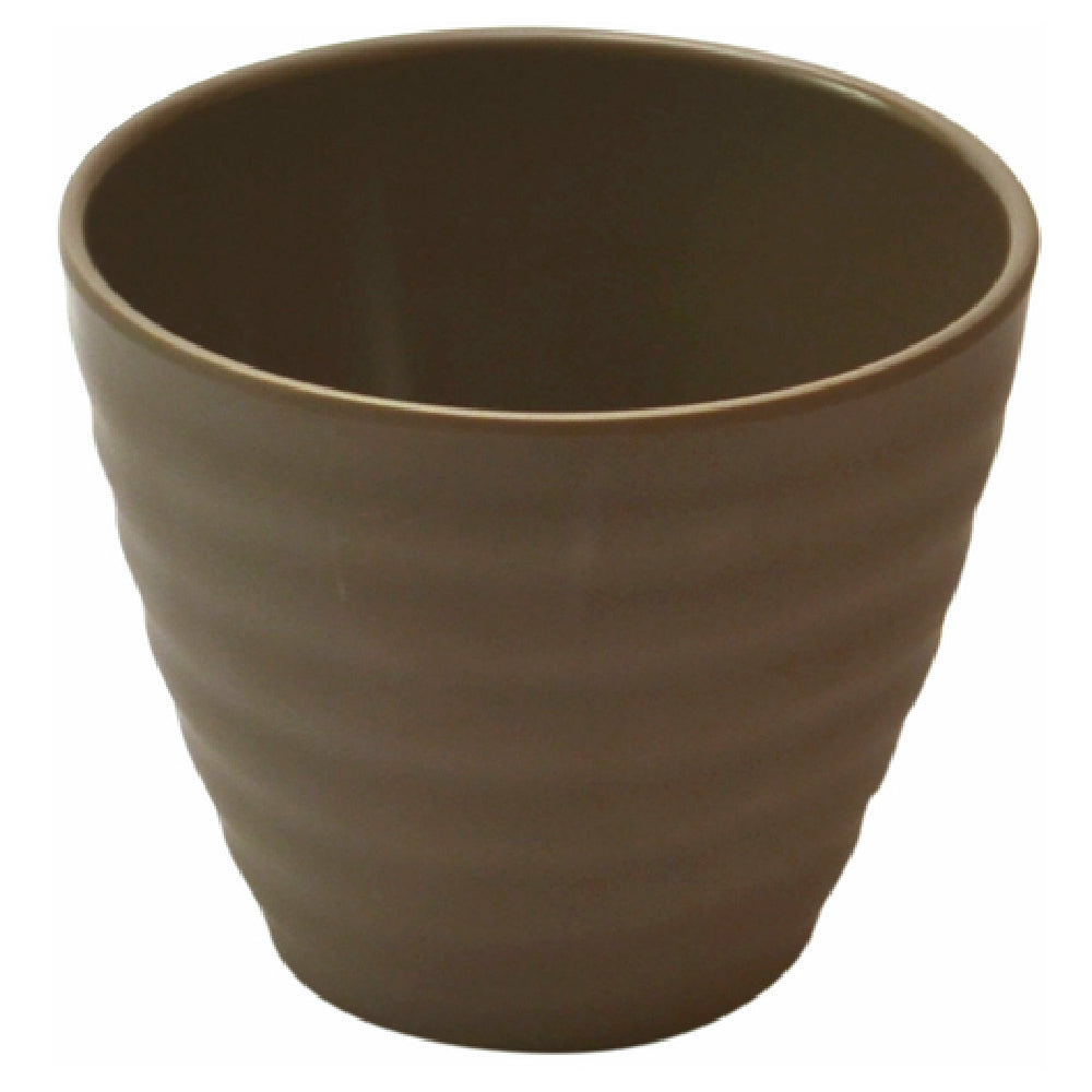 Bauscher Hepp TST1552 - Ripple Collection Pot, 12 Oz., 4-1/4" Dia. X 3-1/2"H