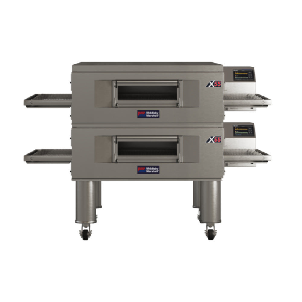 Middleby Marshall X55GWB-2_LP - Energy Management Wide-Belt Conveyor Oven, Gas Fired