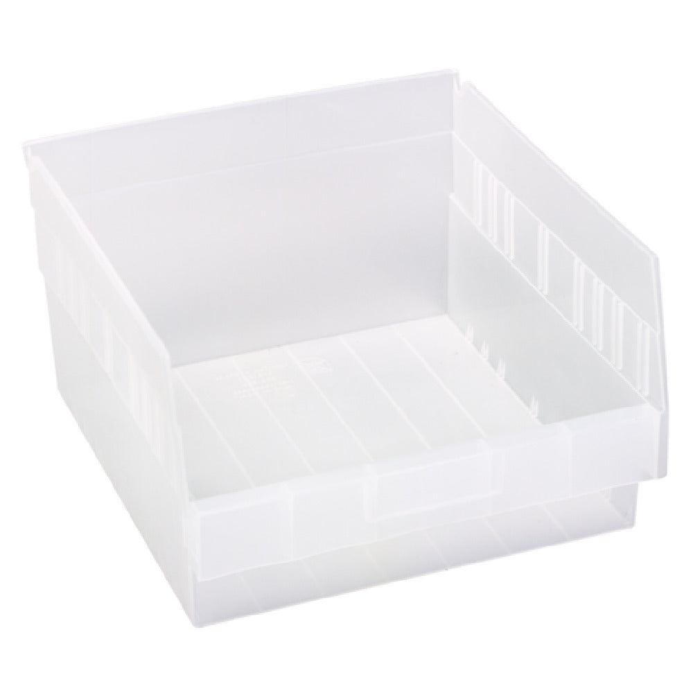 Quantum QSB209CLCS - Economy Shelf Bin, Nesting, 11-1/8"W X 11-5/8"L X 6"H