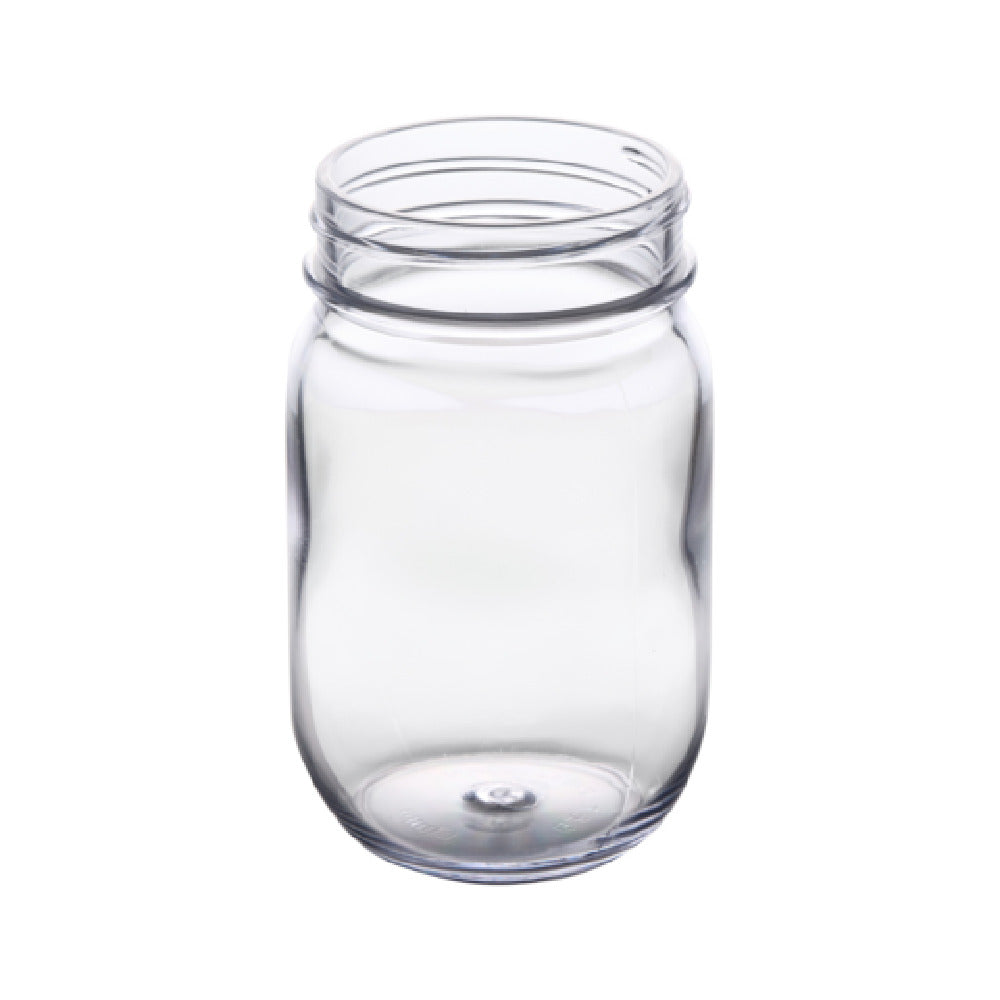 GET DW3252SAN-CL - Dessert Time™ Mason Jar, 16 Oz. (17.5 Oz Rim-full), SAN