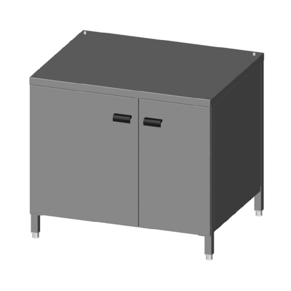 Lainox BSC210 Cabinet In Stainless Steel With Doors & Side Runners For Oven With Hood