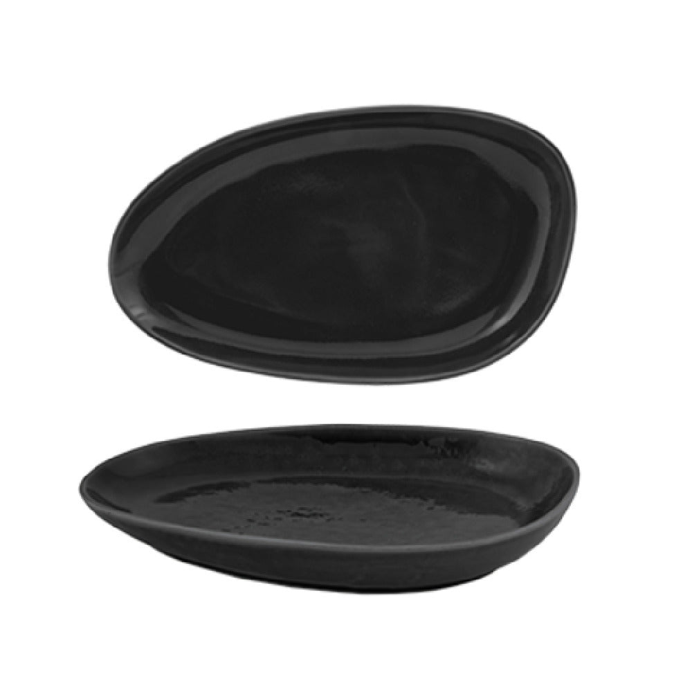 FOH DDP062BKP22 Kiln® Plate 11" X 7" X 1-1/2" Oval