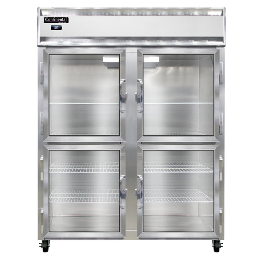 Continental Refrigerator 2RENGDHD Extra-Wide Refrigerator Reach-in 57"W