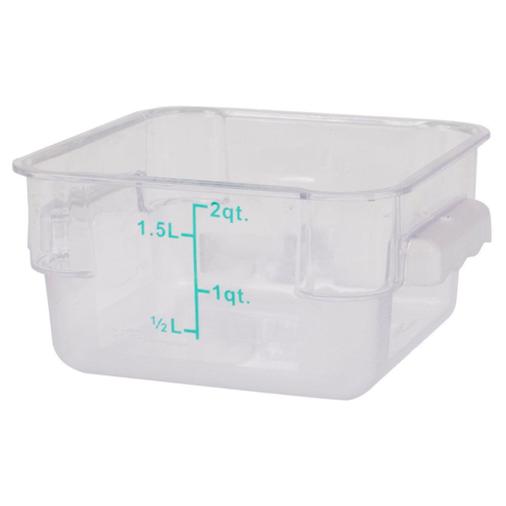 Stanton Trading PCS-2 - Food Storage Container, Square, 2 Qt.