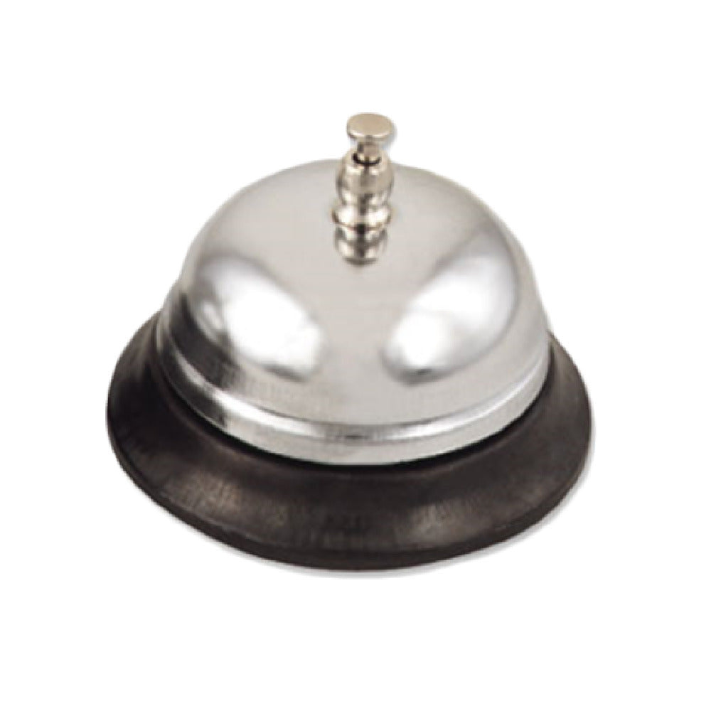 Alegacy Foodservice Products 715 Call Bell 3" Base Dia. Nickel-plated With Plastic Base
