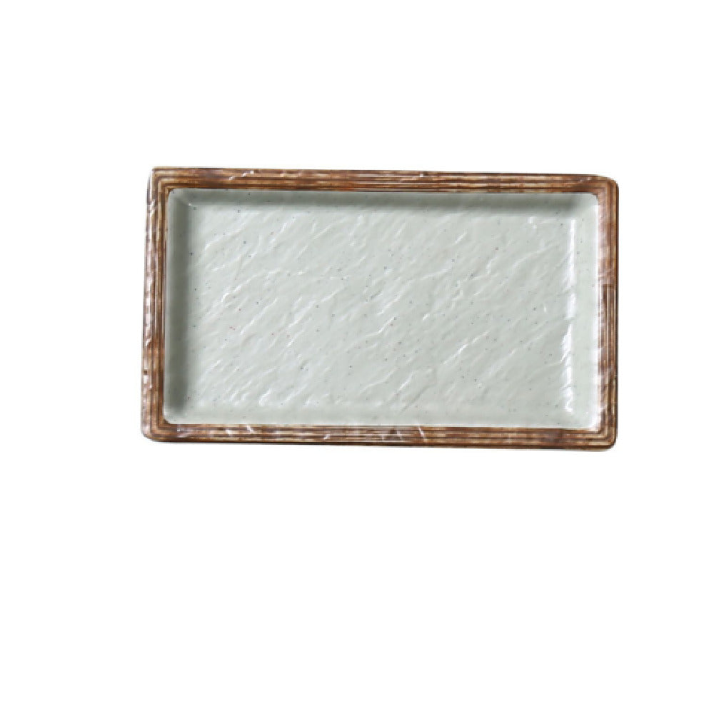 Yanco YO-3006 Yoto Sushi Plate 6-1/2"L X 3-3/4"W X 3/4"H Rectangular