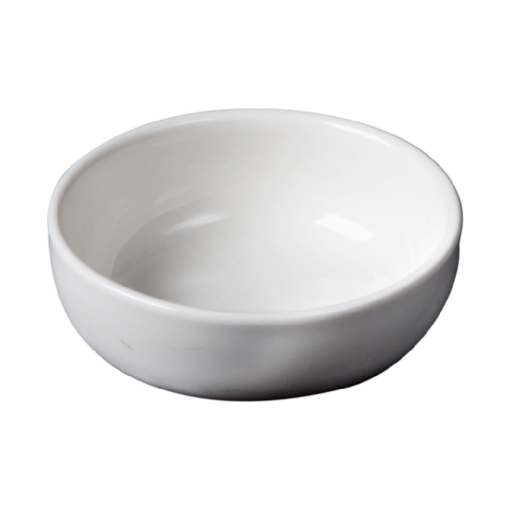 Cameo China 710-5980 Butter Dish 3 Oz. (90 Ml) 2-3/4" Dia. X 1-1/8"H (7 Cm X 2.8 Cm)