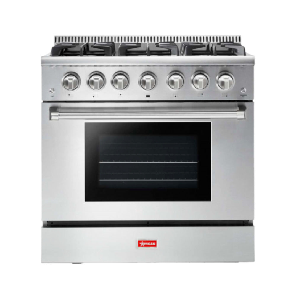 Omcan 48595 (CE-CN-3618U) Commercial Range Natural Gas 36" W