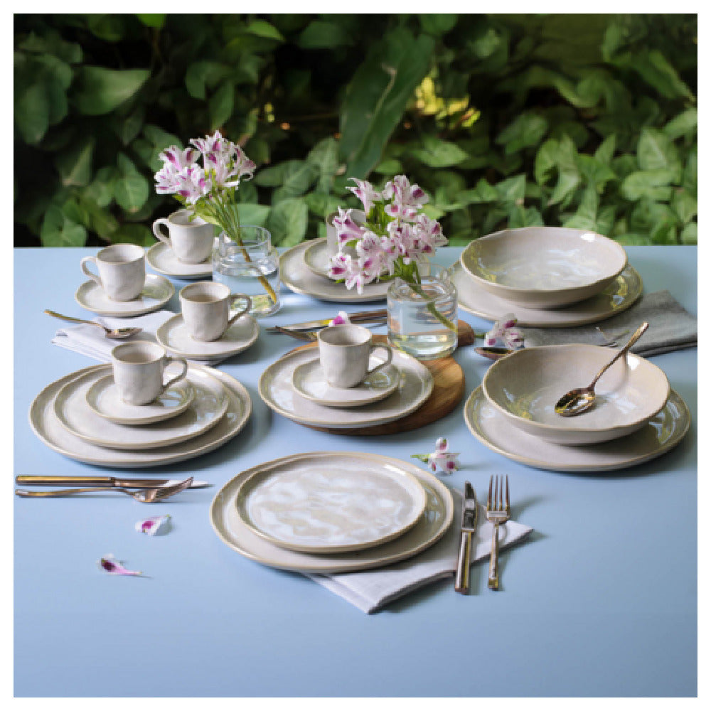 Porto Brasil 1461108501 - Linhas Dessert Plate, 8.5", Stoneware