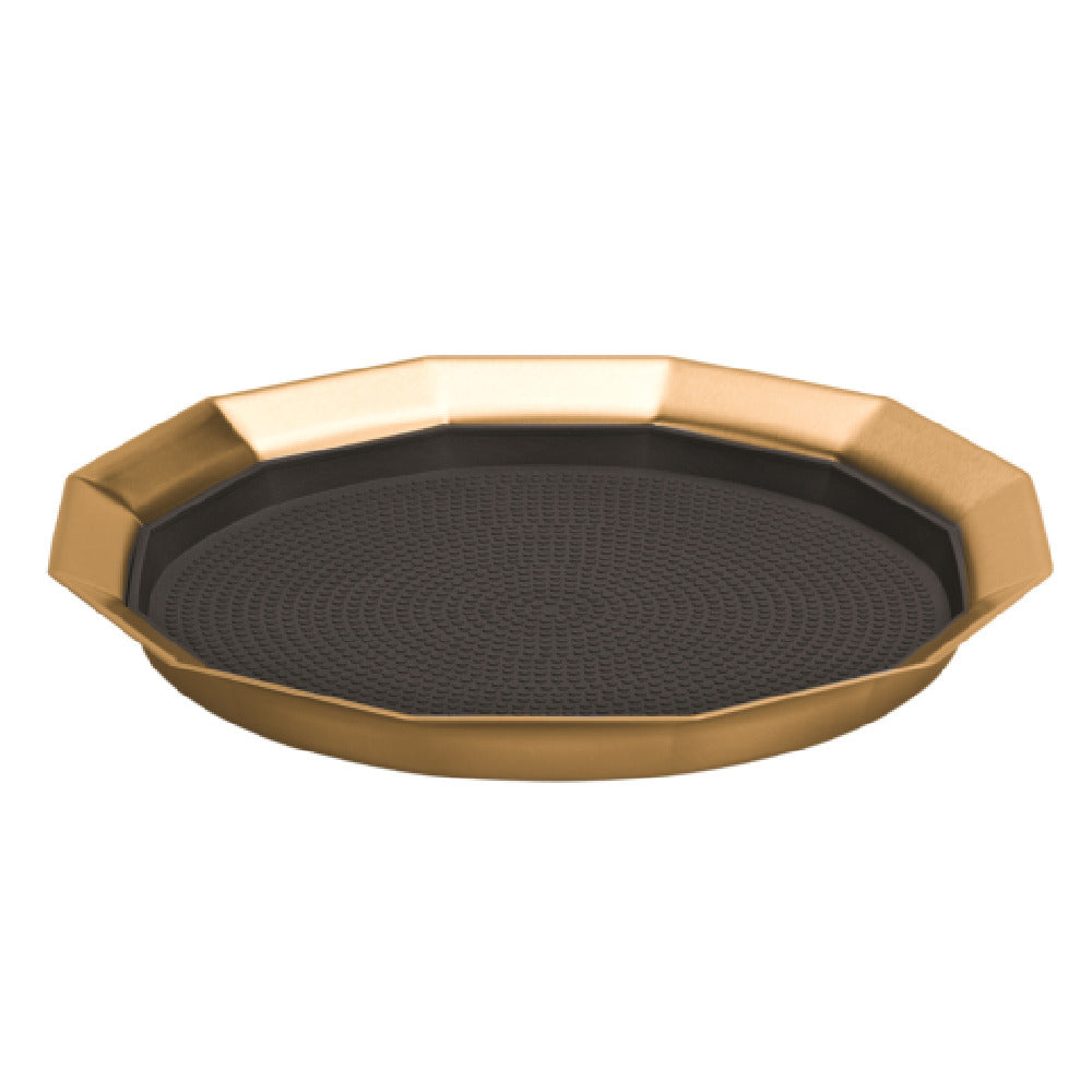 Service Ideas TRPN119RIBSVG Service Ideas Bar Serviing Tray 12-sided Non-slip