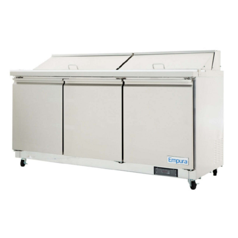 Empura E-KSP72 - Refrigerated Sandwich/Salad Prep Table, 71.7"W X 29.9"D X 43.2"H