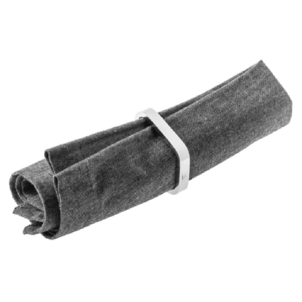 Bauscher Hepp 57.0219.6040 - Napkin Ring, 2-3/16" X 2" X 6/16"H, Trapezoid